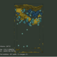 In-situ Visualization and Analysis of Plasma Surface Interaction Simulations